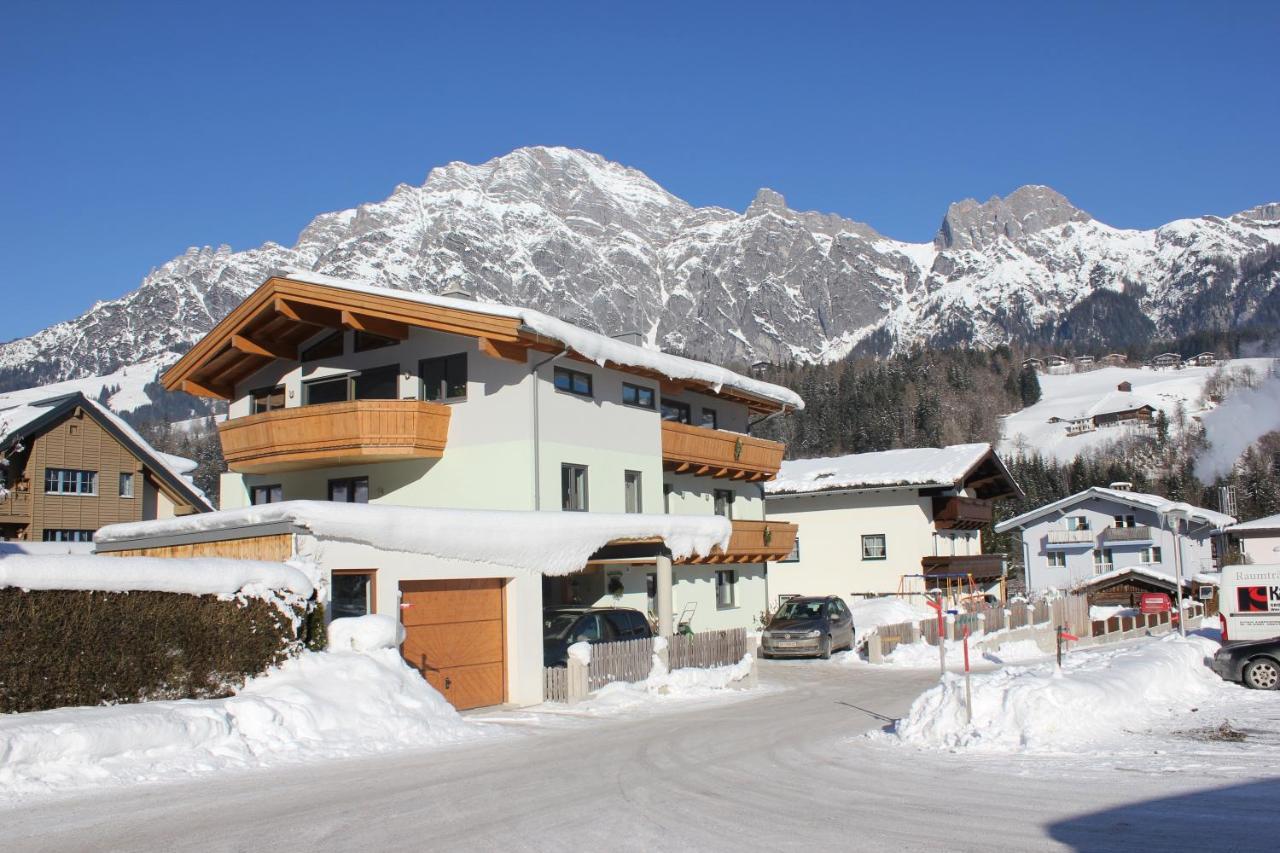 Ferienwohnung Schwarzbach Leogang Buitenkant foto
