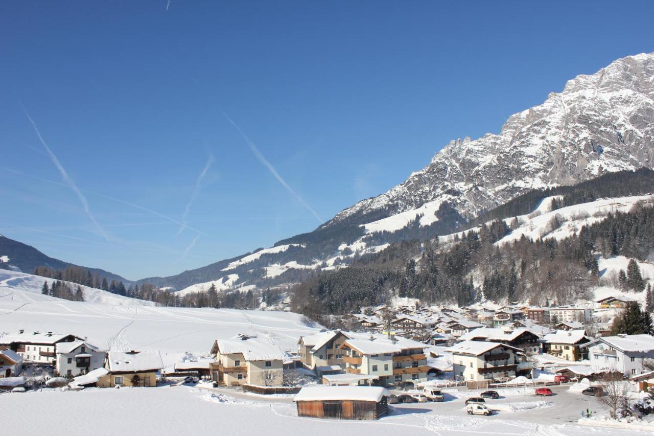 Ferienwohnung Schwarzbach Leogang Buitenkant foto