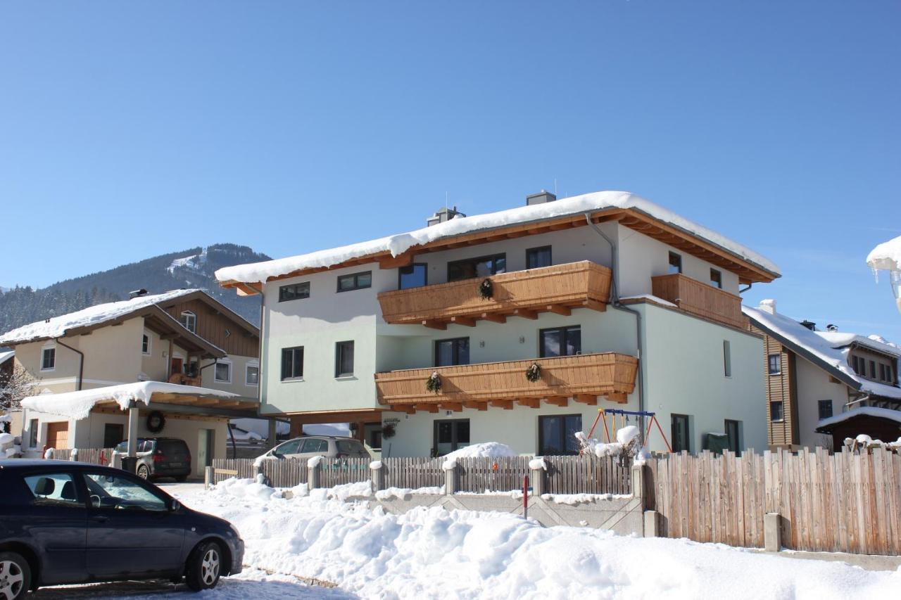 Ferienwohnung Schwarzbach Leogang Buitenkant foto