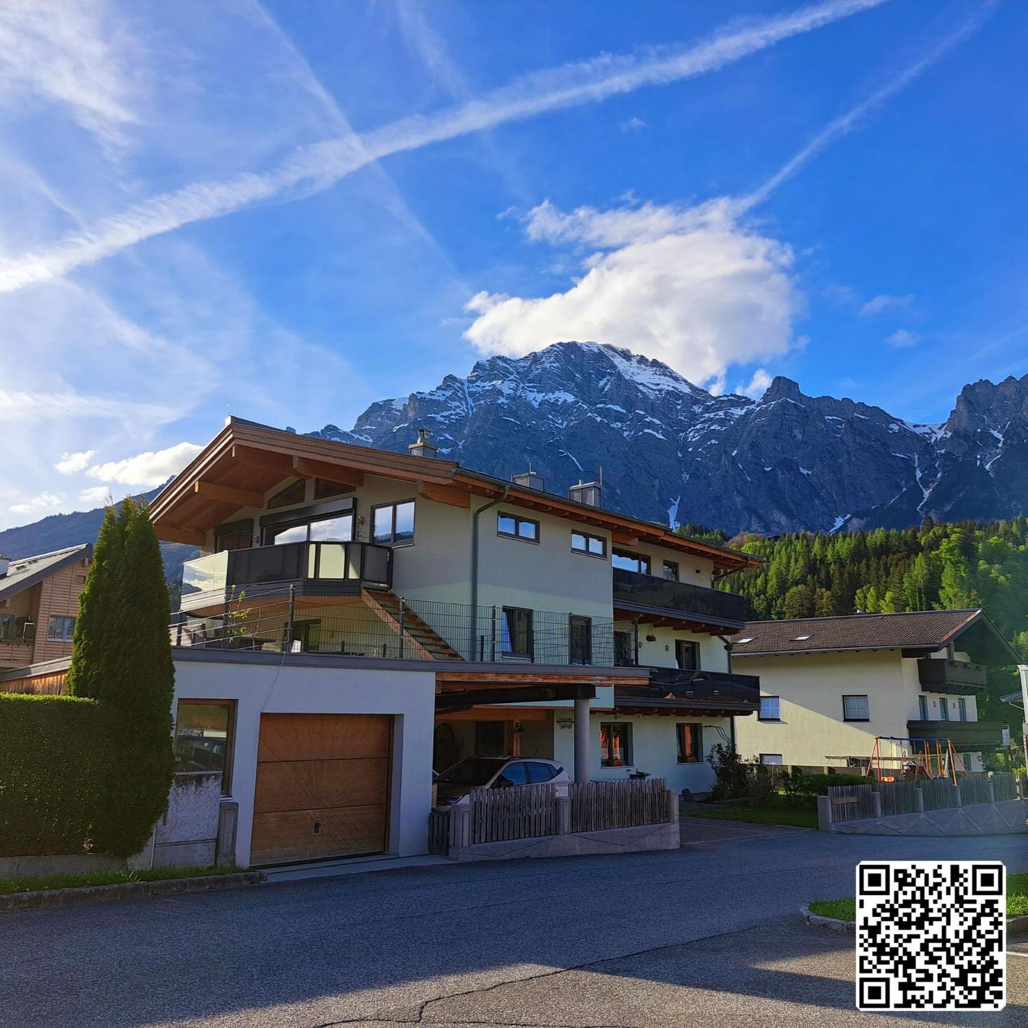 Ferienwohnung Schwarzbach Leogang Buitenkant foto